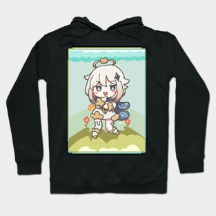 Smug Paimon Chibi Hoodie